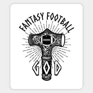 FANTASY FOOTBALL GOD Magnet